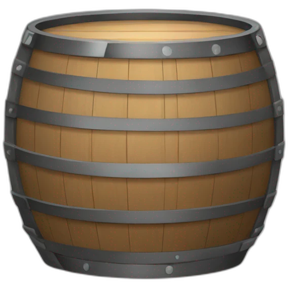 open beer barrel emoji