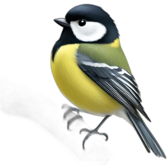 great tit emoji