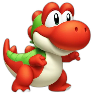 yoshi-red emoji