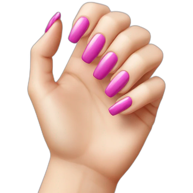 Fake nails emoji