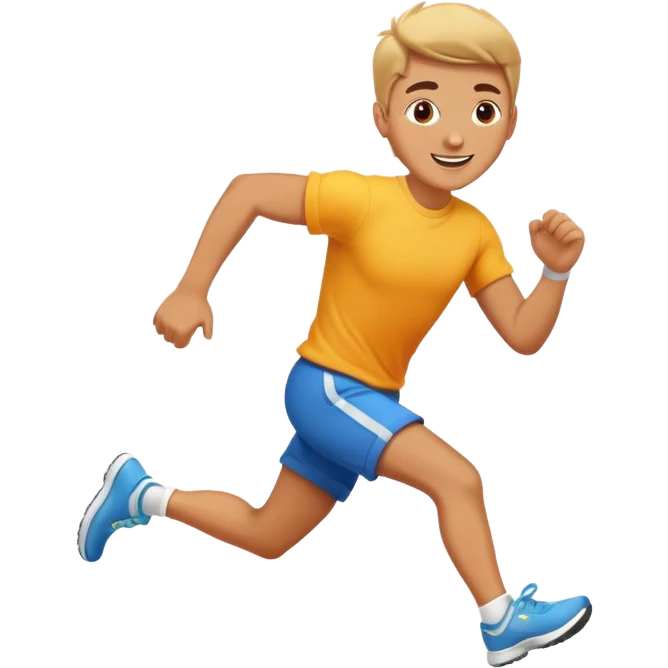 Running to brunch emoji