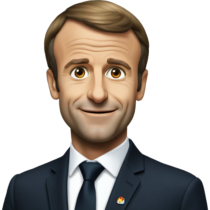 Emmanuel Macron emoji