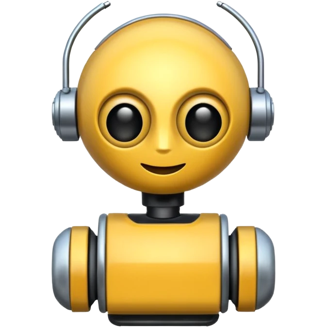 La palabra bot emoji