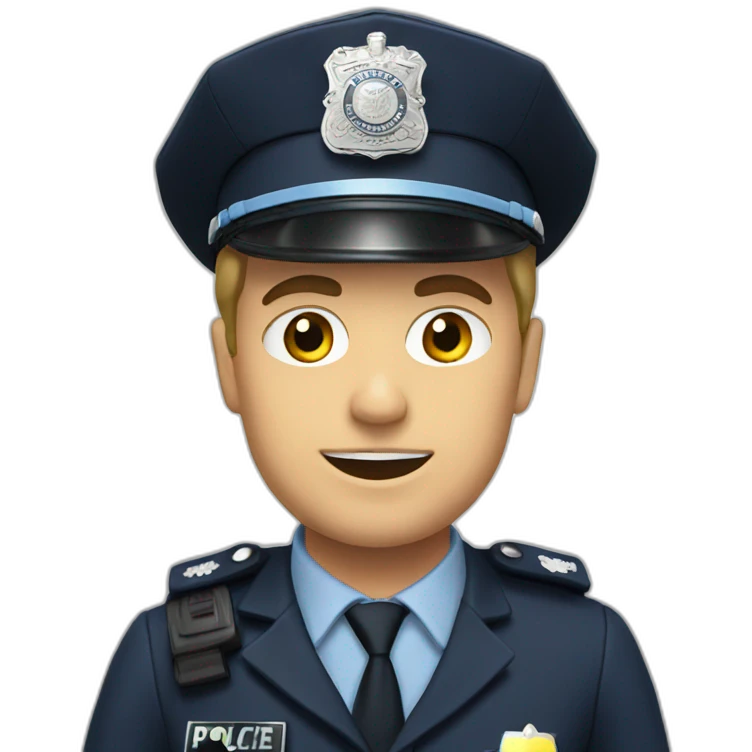 British police emoji