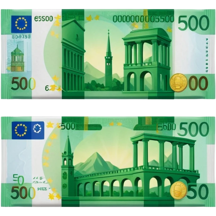 500 euros emoji