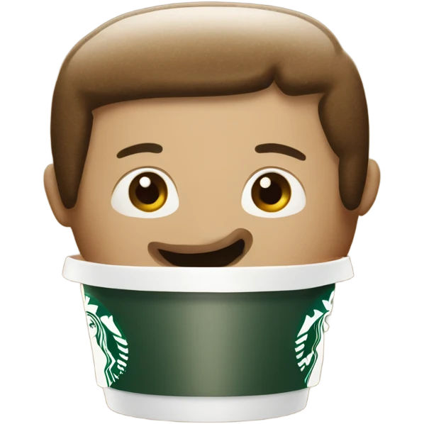 Starbucks coffee emoji
