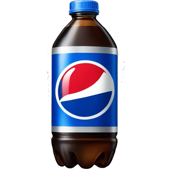 Single Pepsi bottle emoji