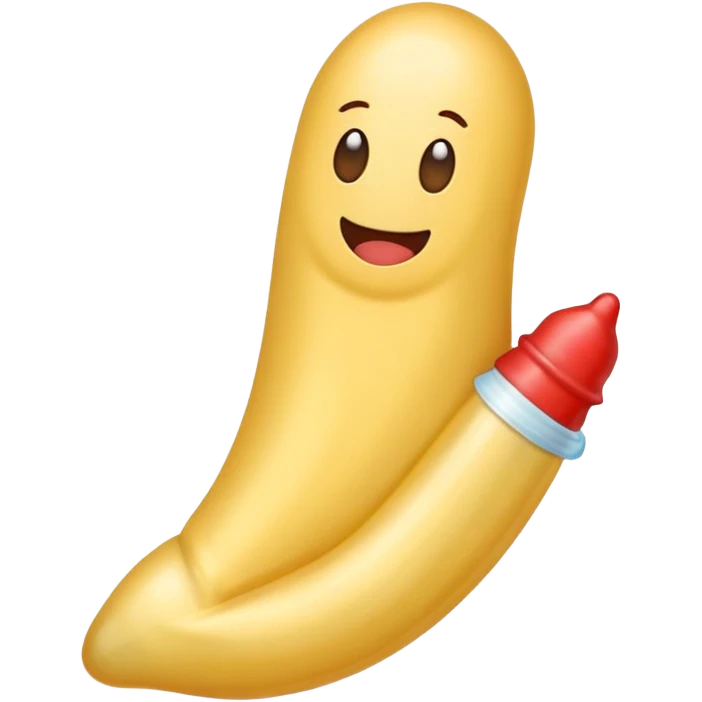 Condom on penis emoji  emoji