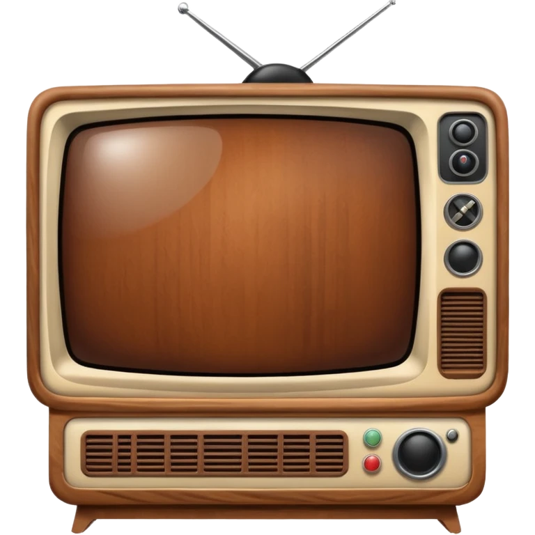 brown tv emoji