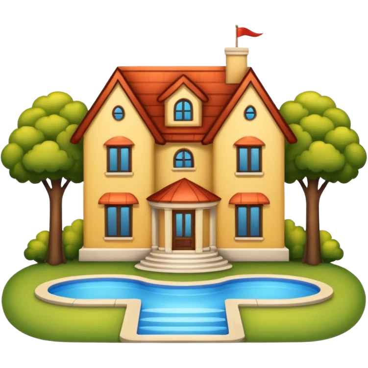 Luxury house emoji