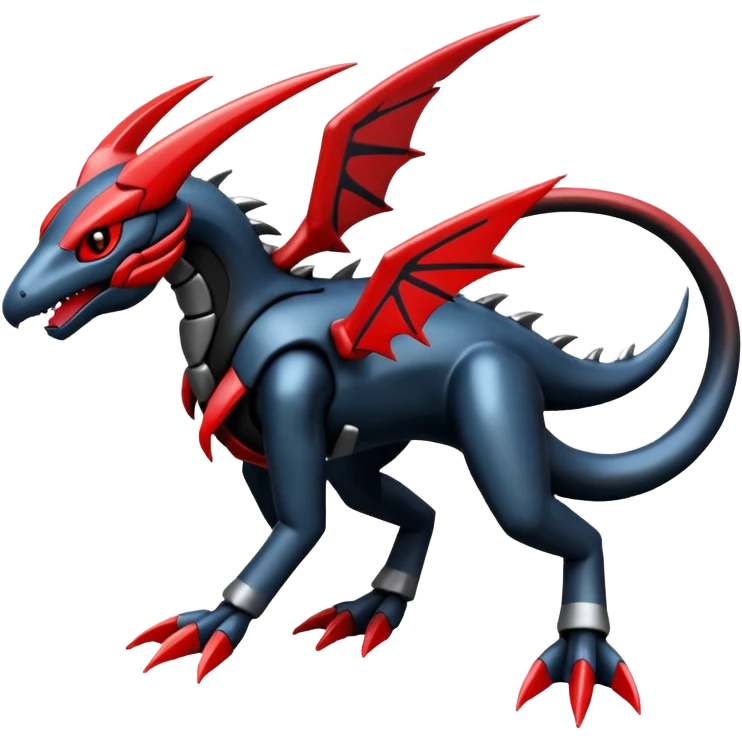 Houndoom-Salandit-Dialga-Genesect-Pokémon-Fakémon-hybrid-creature emoji