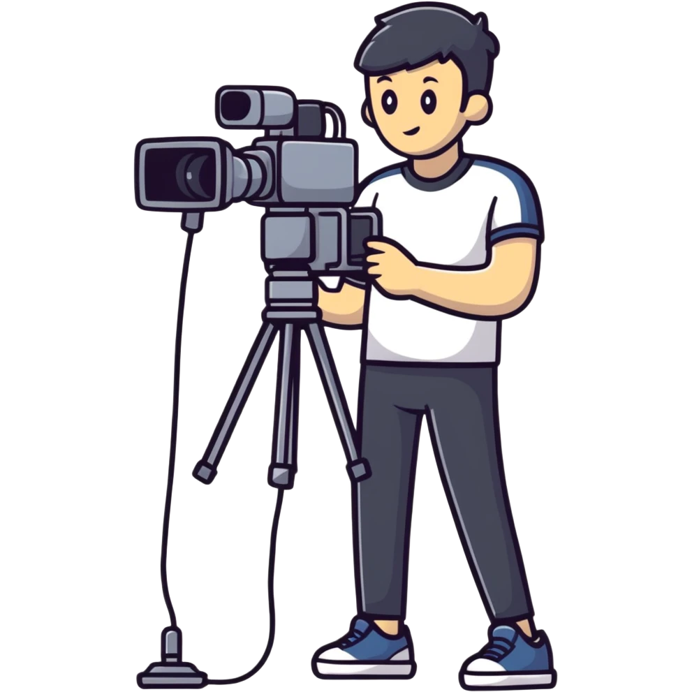 videographer microphone  emoji