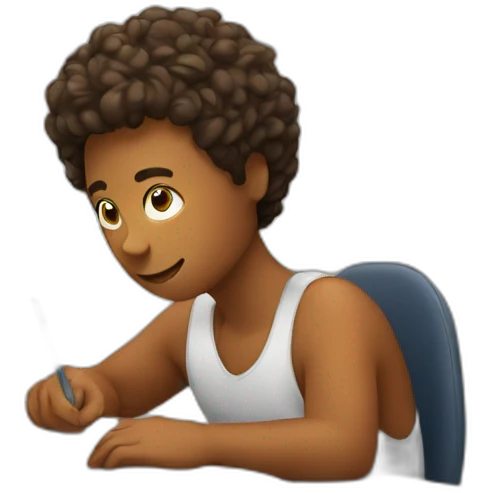 person studying emoji