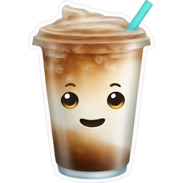 iced coffee emoji