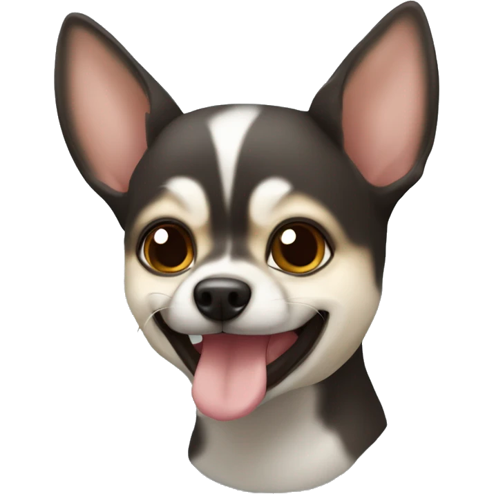 un cihuahua dentro una cuccia  emoji