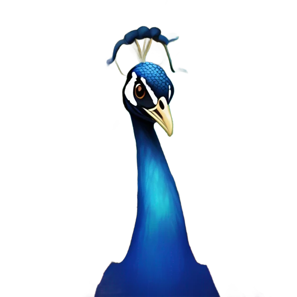 MSNBC peacock logo melted  emoji