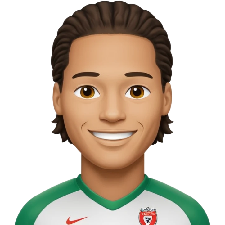 Football player Virgil van dijk empji emoji