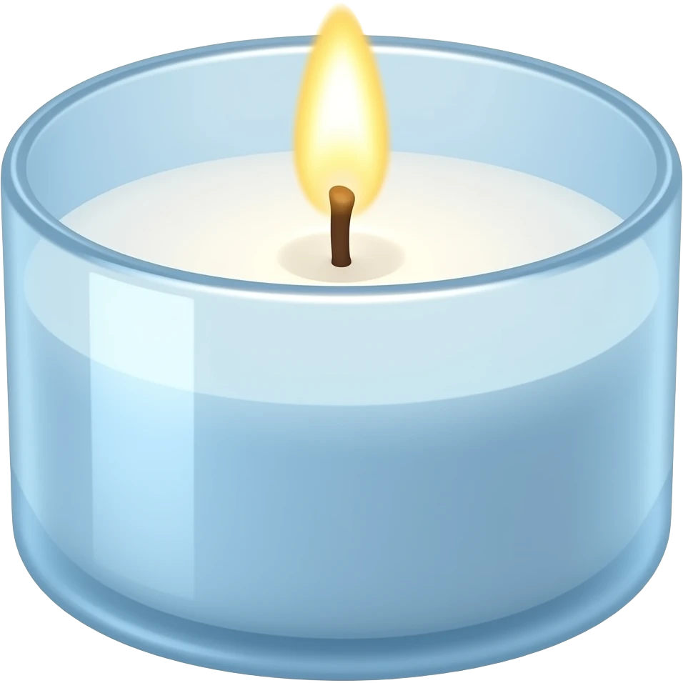 relax candle emoji