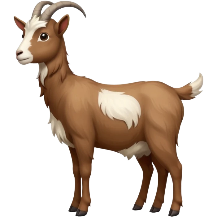 adult Goat, full body emoji