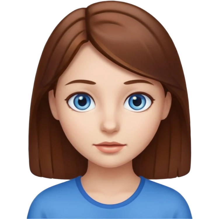 A girl emoji
