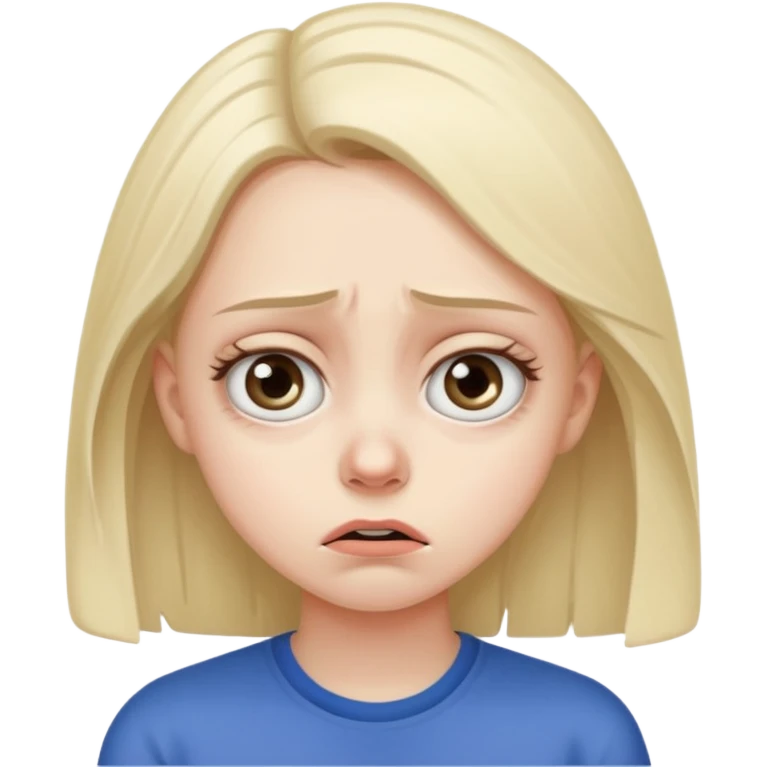 Girl Anxiety emoji