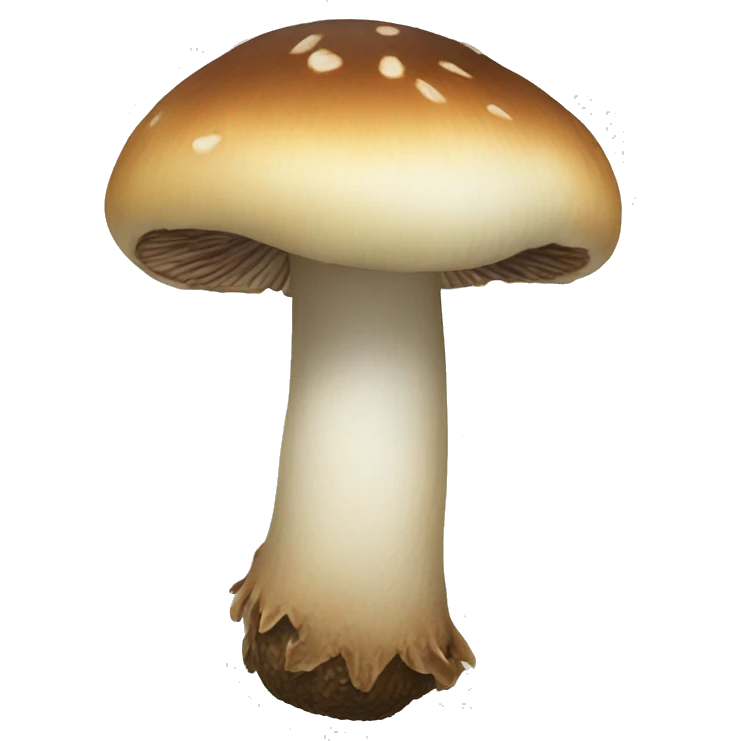 shiitake mushroom (Lentinula edodes) emoji