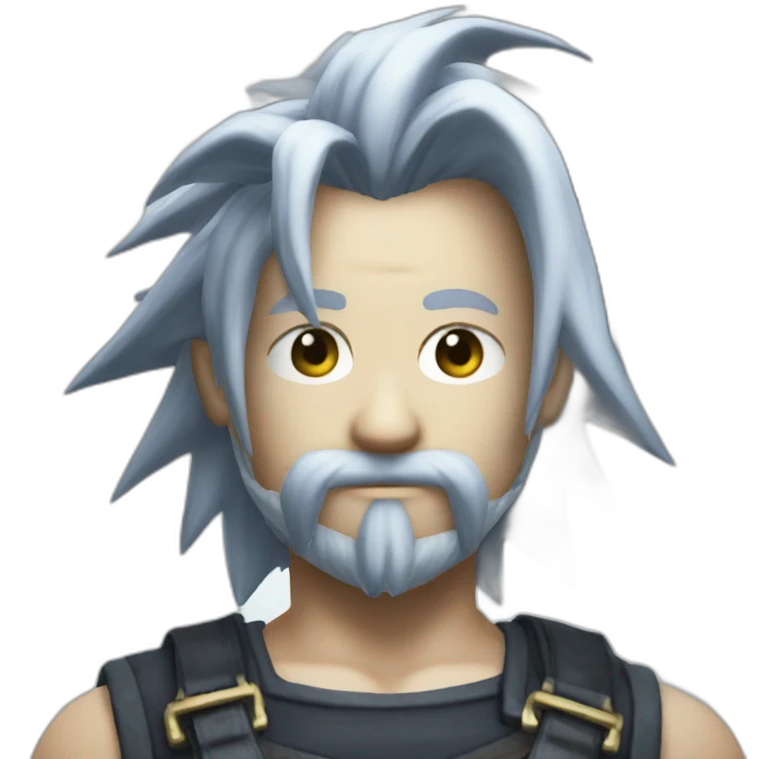 cloud from final fantasy 7 emoji