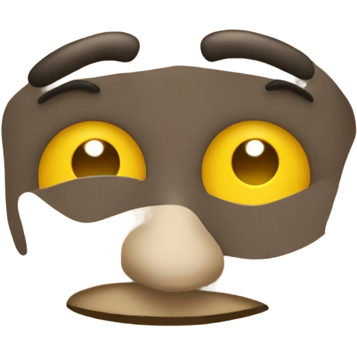 emoji looking sideways emoji