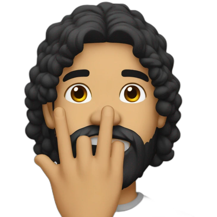 drake SEÑALANDO SU MANO 5 emoji