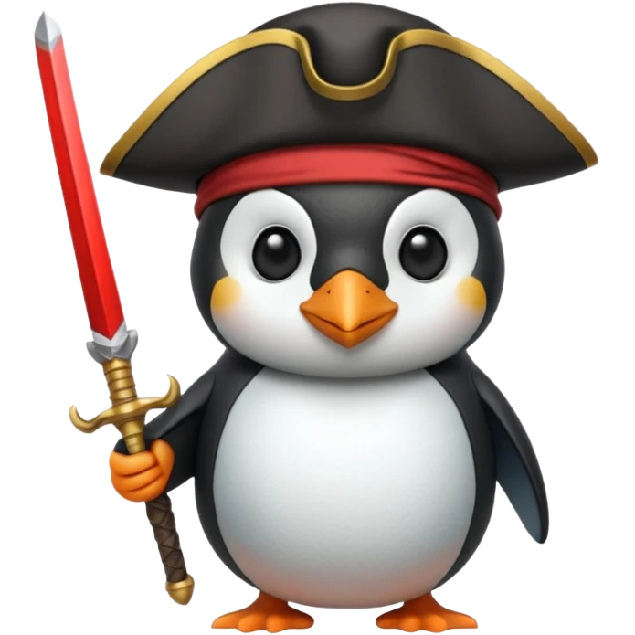 Penquin Pirate emoji