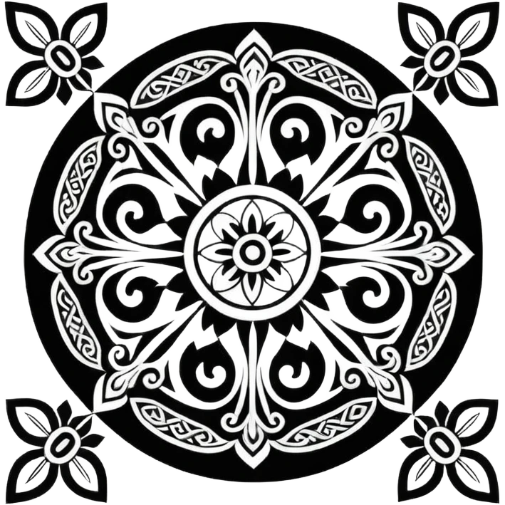 якутский орнамент emoji