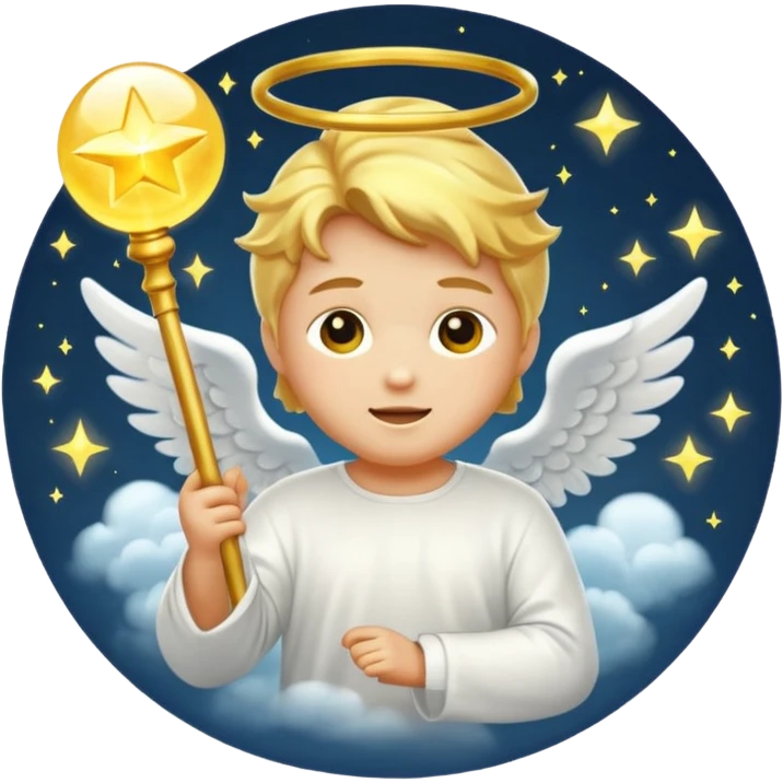 Angel’s nimbus emoji