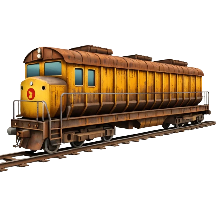Freight train emoji