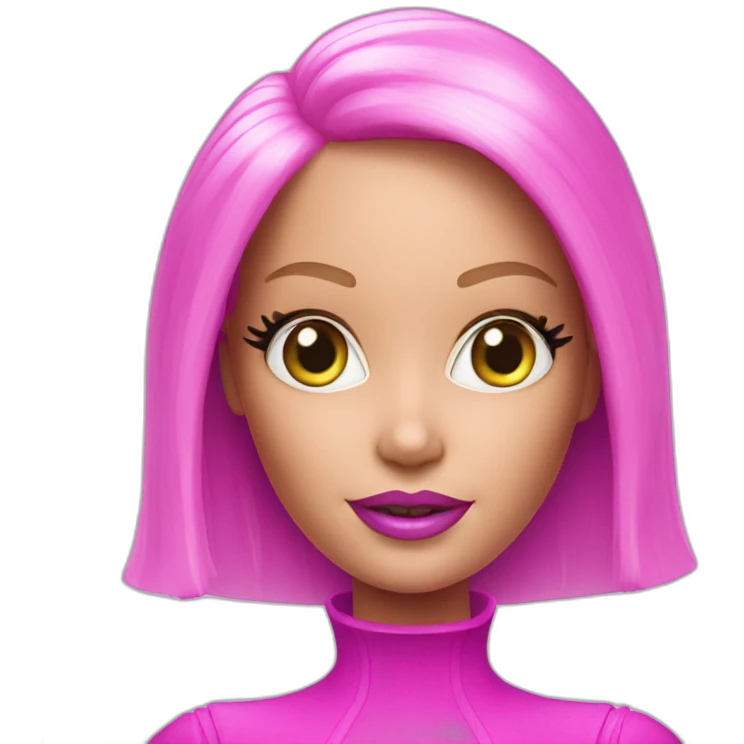 Barbie Alien emoji