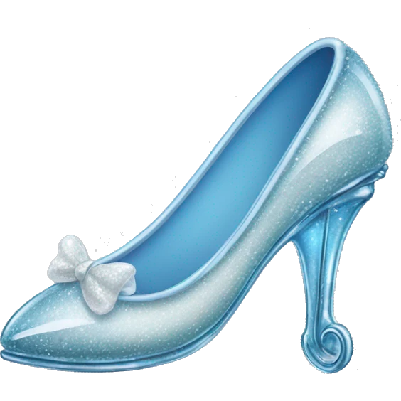 Cinderella glass slipper emoji