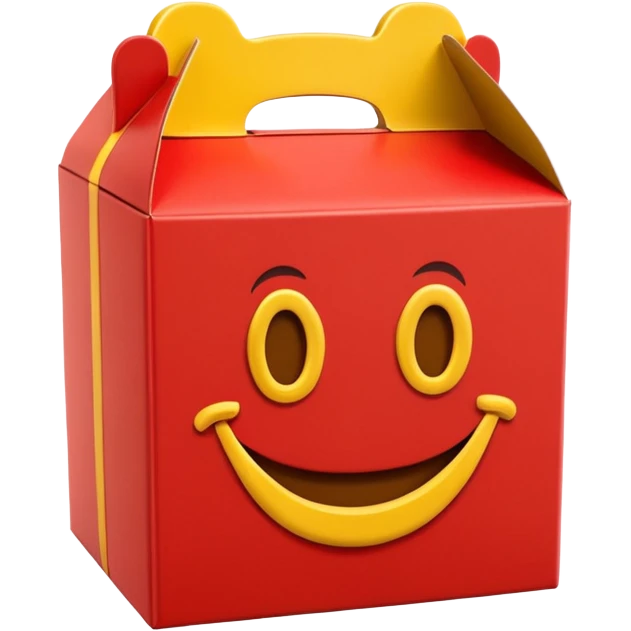 Caja feliz de MC donanads  emoji