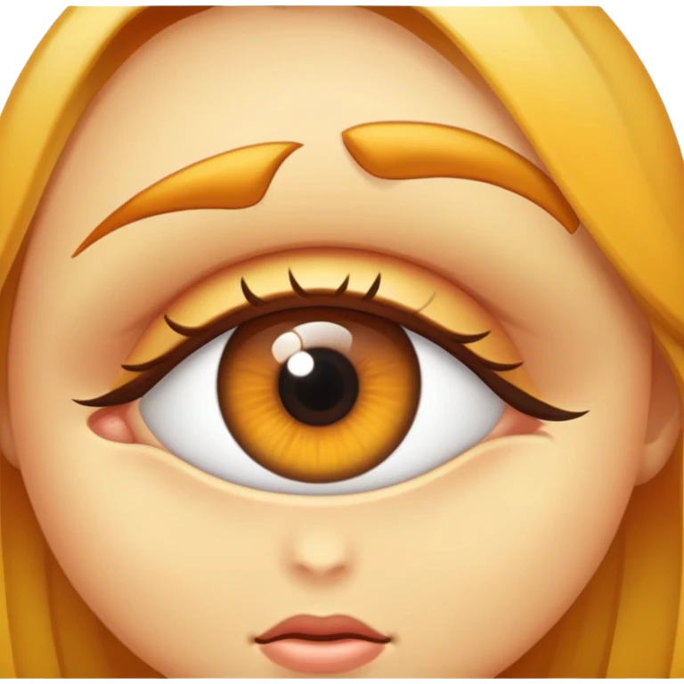 Eye contact emoji