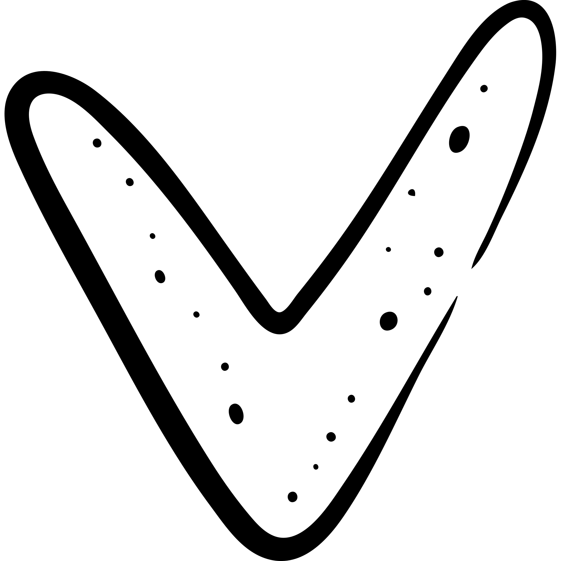 Valorant logo with the letter V emoji
