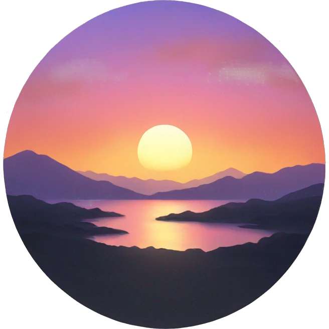sunset emoji