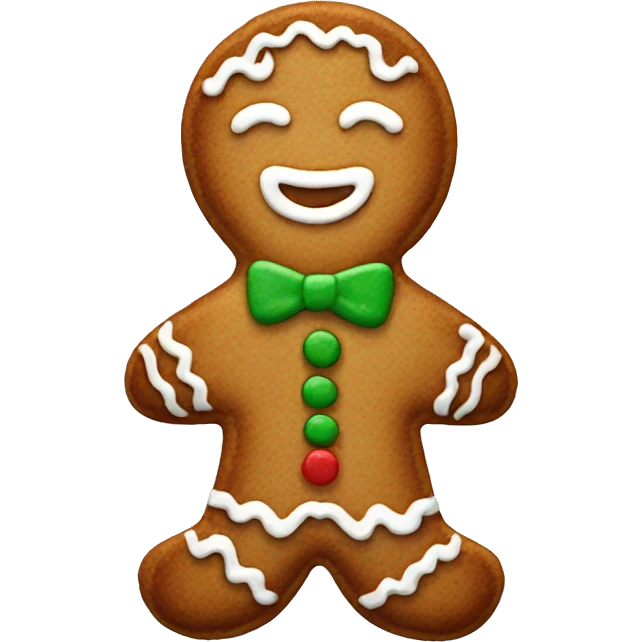 gingerbread cookie emoji