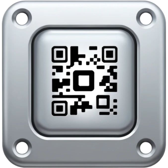 qr code badge emoji