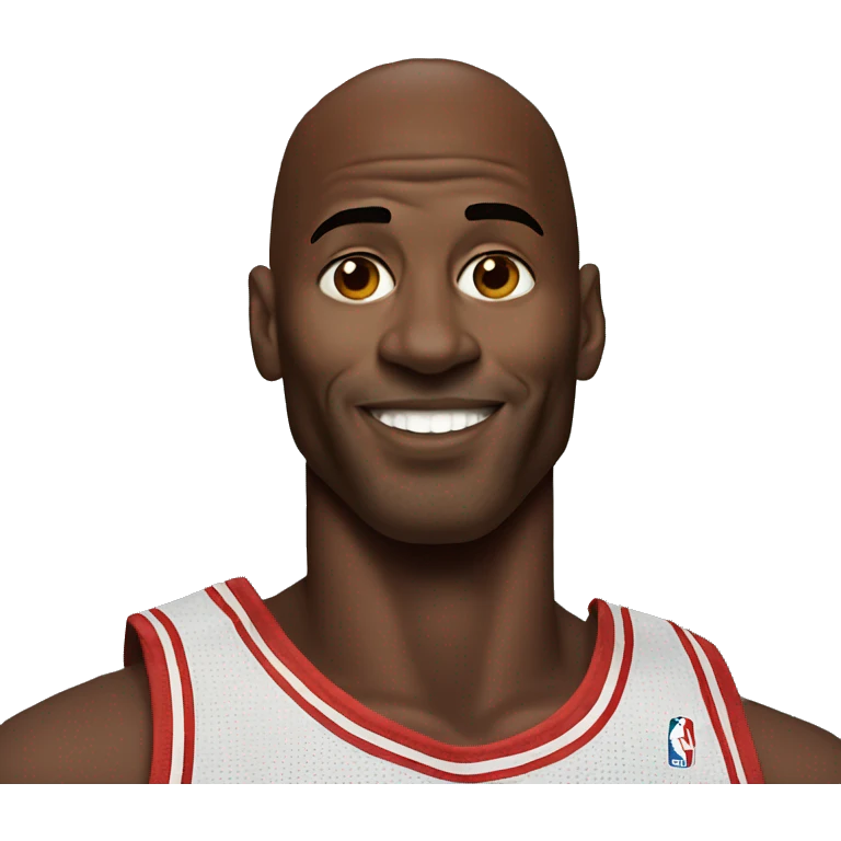 redhaired michael jordan emoji