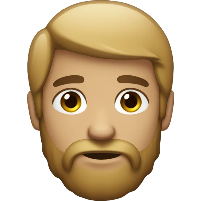 bearded boy as the chill guy emoji