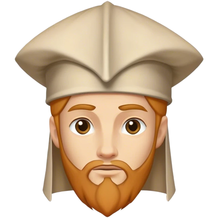 Medieval male phrygian cap with pointed top emoji