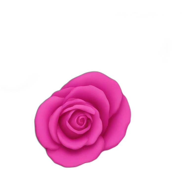 iPhone rose fuchsia emoji