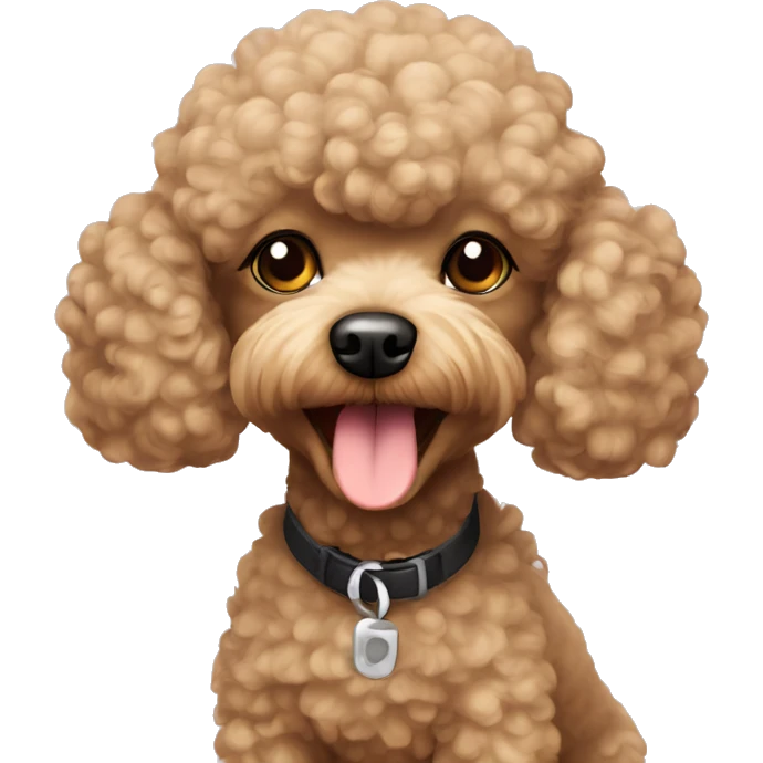 Mohawk Toy Poodle emoji