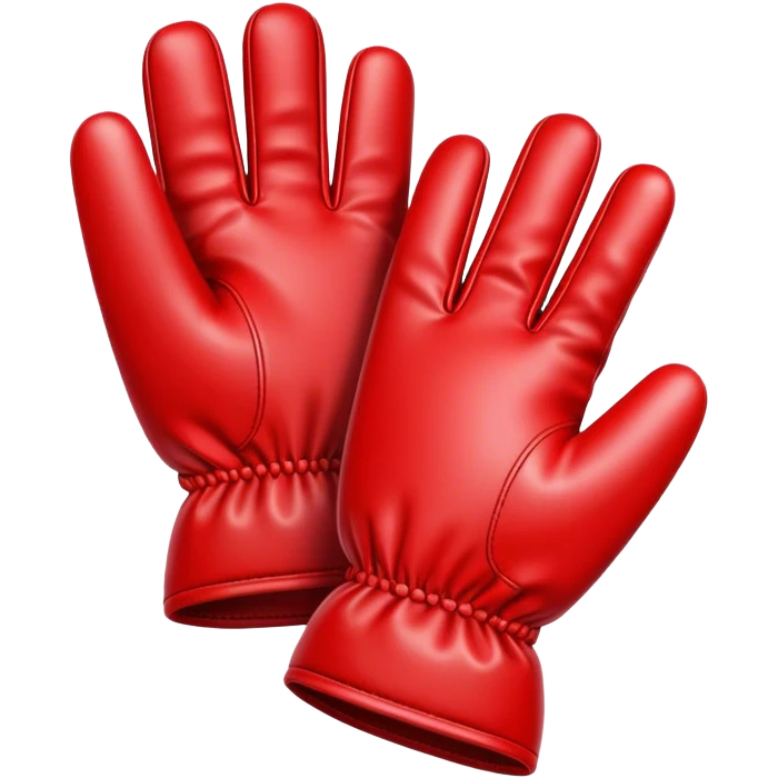 red cherry gloves emoji