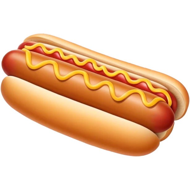 Thick hotdog emoji