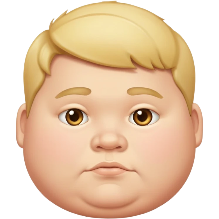 draw a fat boy 15 years old emoji