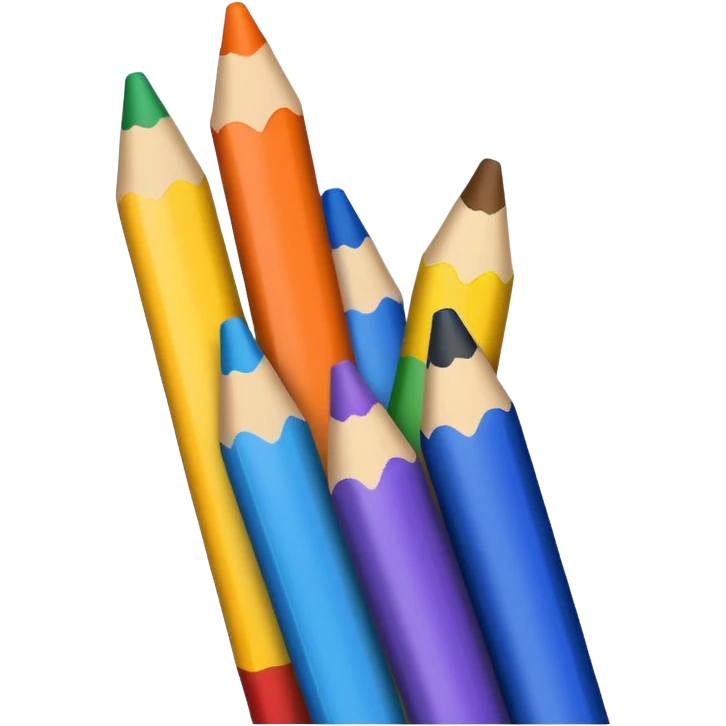 crayons emoji